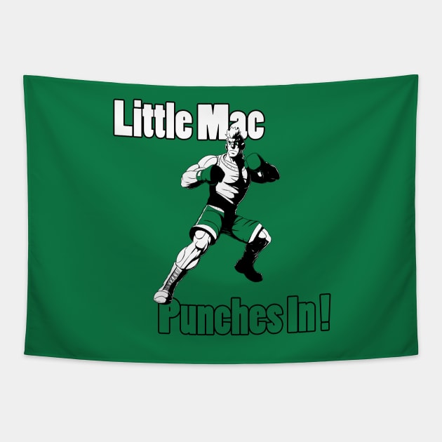 Little Mac Punches In ! (Special version) Tapestry by leomon32