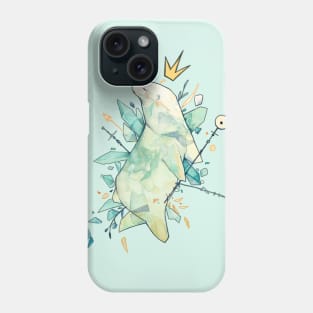 Polar bear king Phone Case