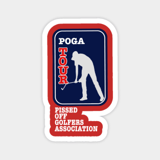 POGA-Pissed Off Golfers Association Magnet