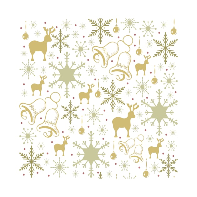 Winter pastel pattern design by SooperYela