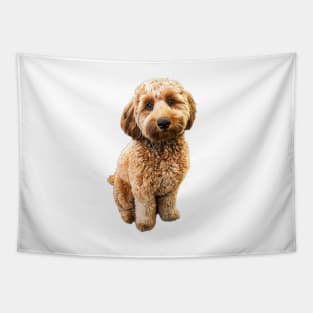 Goldendoodle Puppy Dog Labradoodle Poodle mix x Tapestry