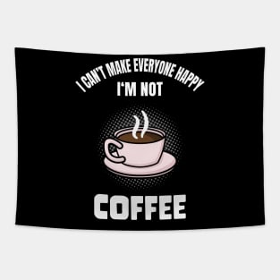 Funny Coffee Lover Caffeine Quote Humor Tapestry