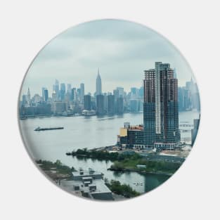 NYC Skyline Seen From Brooklyn Pin