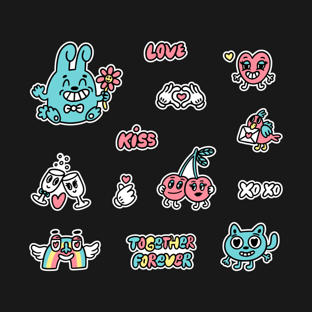 Love Sticker Pack by Viaire