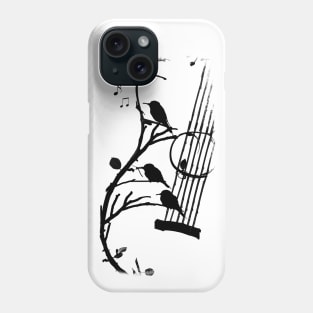 Song of Nature - Musical Bird Design Phone Case