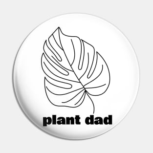 Farmer Dad House Plants Green Thumb Pin