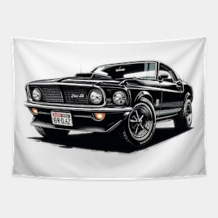 70s Ford Mustang Tapestry