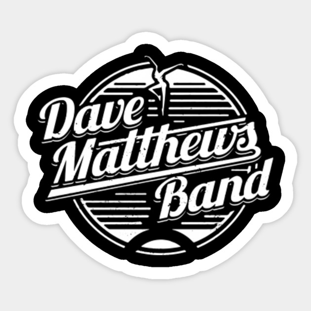 Dmblogo 2019 Dave Matthews Band Sticker Teepublic Au