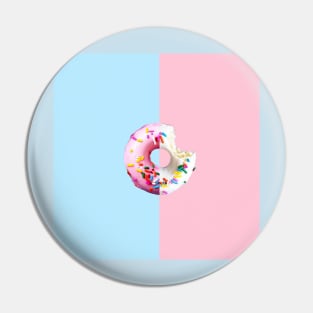 donut surrealism Pin