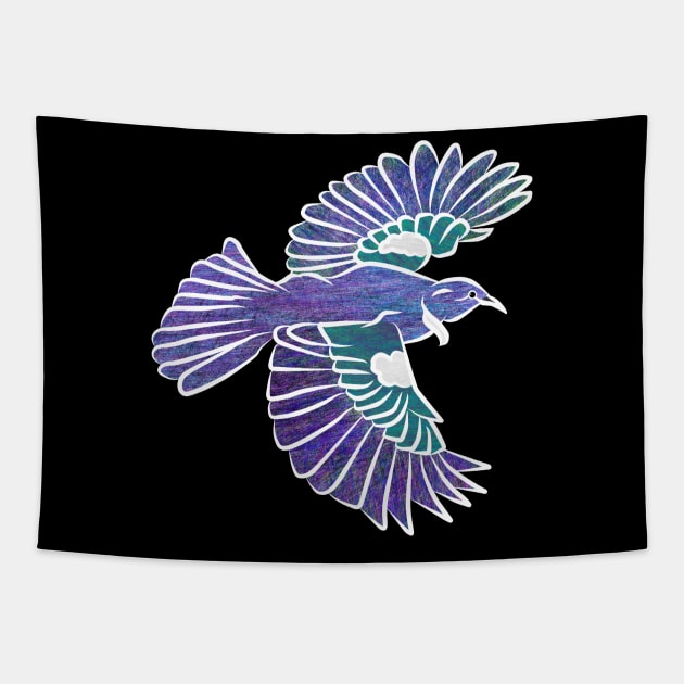 Tui New Zealand Bird Tapestry by mailboxdisco