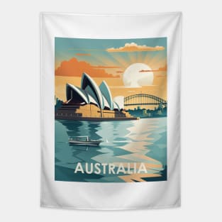 AUSTRALIA Art Tapestry