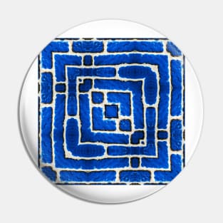 A BLUE BRİCK MAZE Pin