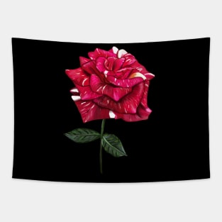 Hand drawn rose Tapestry