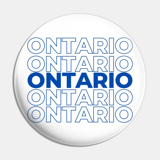 ONTARIO Pin by stickersbyjori