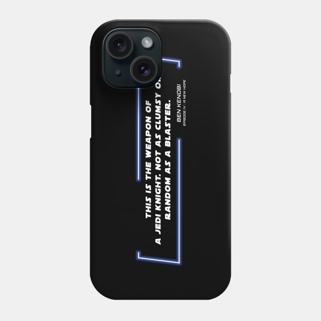 EP4 - OWK - Clumsy - Quote Phone Case by LordVader693