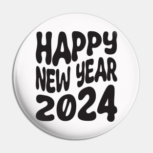 Happy New Year 2024 Pin