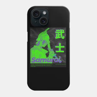 hypebeast aesthetic vaporewave samurai Phone Case