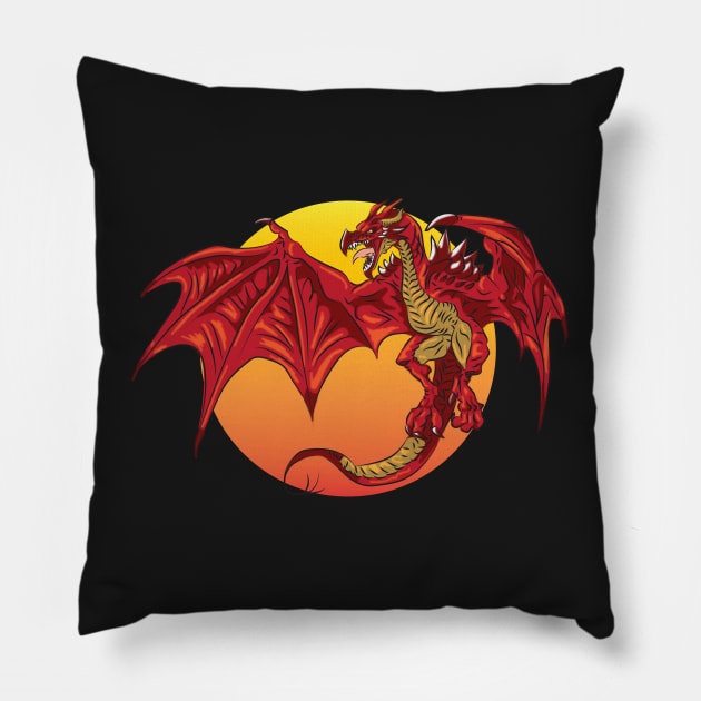 Dragon Pillow by Qspark