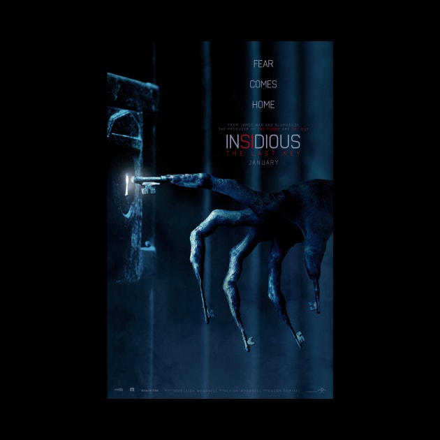 Insidious: The Last Key Movie Poster by petersarkozi82@gmail.com