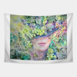 Summer girl Tapestry