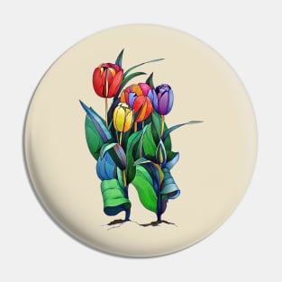 tulips Pin