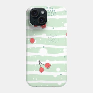 Cherry Pattern Phone Case