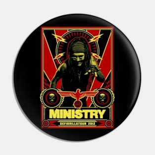 MINISTRY MERCH VTG Pin