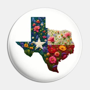 Texas Wildflowers - Texan Nature Pin