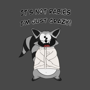 Crazy Cute Raccoon T-Shirt