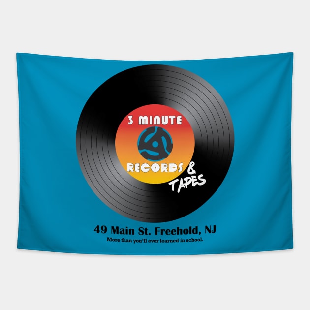 Three Minute Records and Tapes Tapestry by bintburydesigns