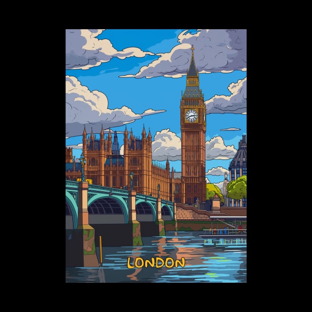 London Cartoon Style by Durro