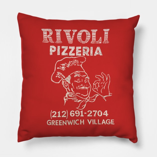 Rivoli Pizza Pillow by SPINADELIC