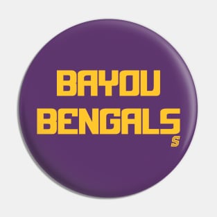 Bayou Bengals Pin