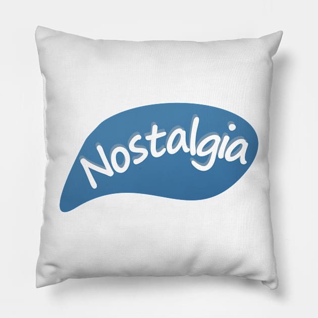 Nostalgia Bubble (Windows Movie Maker Inspired) Pillow by Quirkball