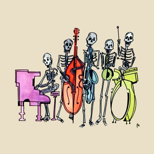 The Skeleton Band by WorldofPollux