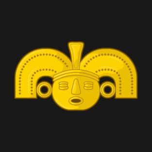 Golden Colombian Ancient Art T-Shirt