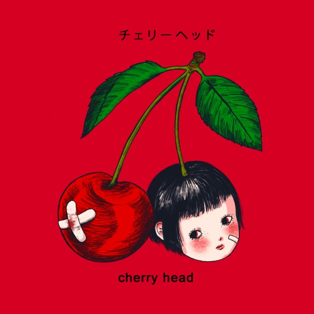 Cherry Head by huhuchild