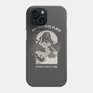 bookish gifts, book lover gift, dark academia, literature fantasy, booktok merch Phone Case