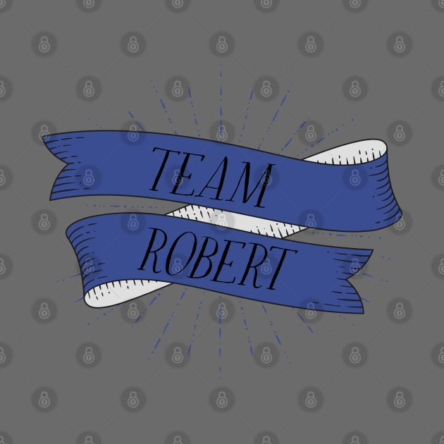 Team Robert - Blue Scarf by Stars Hollow Mercantile