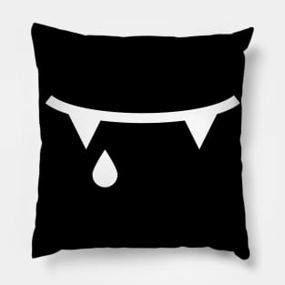 vampire teeth Pillow