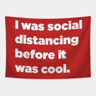 I was social distancing before it was cool hipster Tapestry