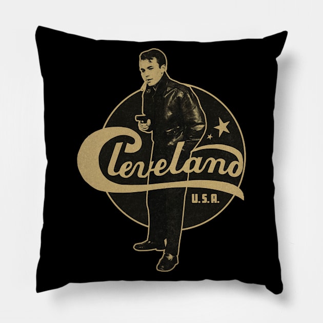 Vintage Cleveland Delinquent Pillow by Kujo Vintage