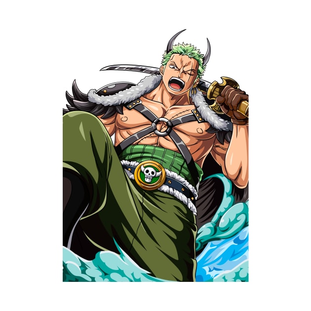 Roronoa Zoro by Cherryhell Visual Project