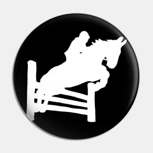 showjumping horse Pin