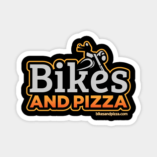 Bikes And Pizza Magnet