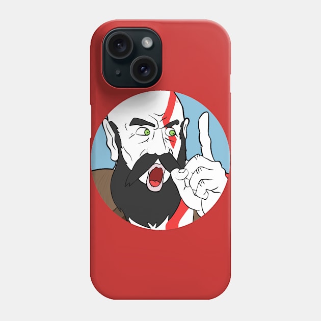 Legend of Zelda: God of War Phone Case by pixtees