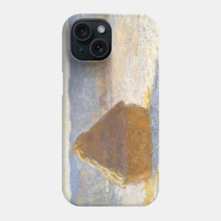 Grainstack in the Morning by Claude Monet Phone Case