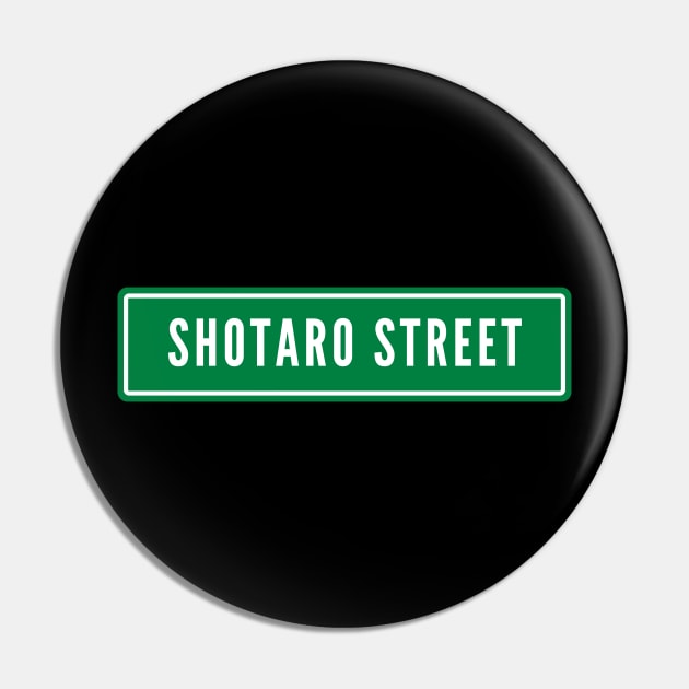 Shotaro Street Sign RIIZE Pin by wennstore