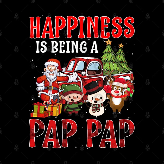 Happiness Is Being A Pap Pap Christmas by intelus