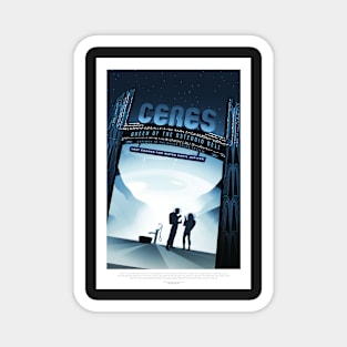 Ceres, Travel Poster Magnet